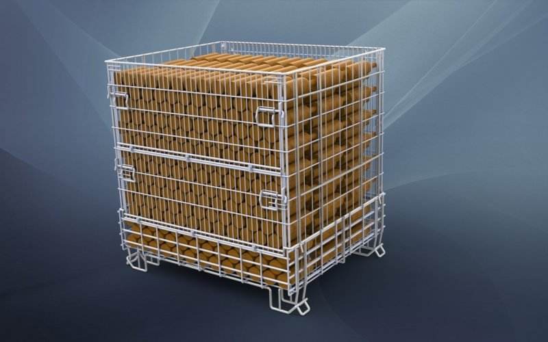 Container pentru butelii de vin