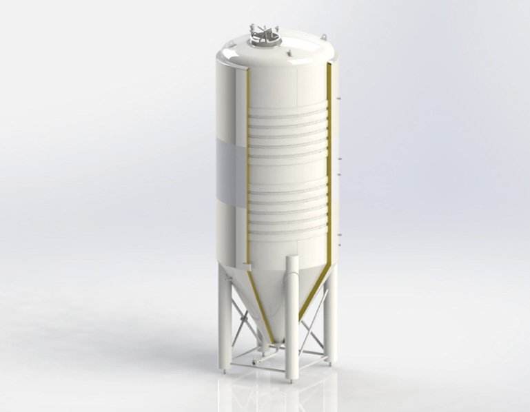 Cilindro-conical Fermentation Tank